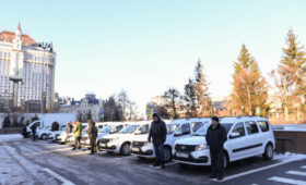 Рустам Минниханов вручил медицинским учреждениям Казани автомобили для оказания первичной медико-санитарной помощи