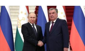 Встреча с Президентом Таджикистана Эмомали Рахмоном