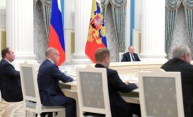 Встреча с руководством Госдумы и главами фракций